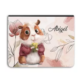   Kérd a Neveddel - Cuki virágos hörcsög - Univerzális Tablet tok