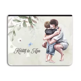   Kérd a neveddel - Apa és Kicsi Fia - Univerzális Tablet tok