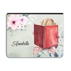   Kérd a neveddel - Okos Kicsi Lányom - Univerzális Tablet tok