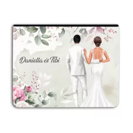   Kérd a neveddel - Esküvőnk napja - Univerzális Tablet tok