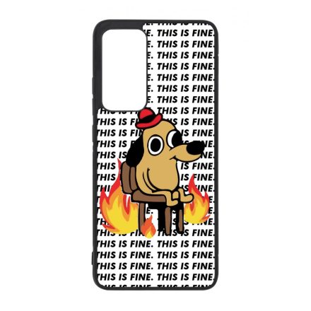 This is fine DOG kutyas meme Xiaomi Mi 12/ Mi 12X / Mi 12S tok