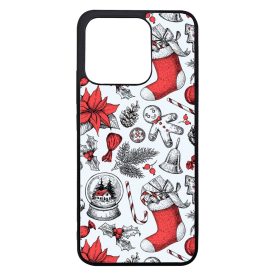 téli karácsonyi mintás textúra Xiaomi Mi 13 tok