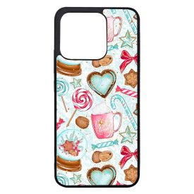 téli karácsonyi csajos mintás Xiaomi Mi 13 tok