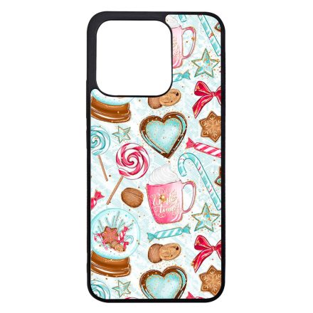 téli karácsonyi csajos mintás Xiaomi Mi 13 tok