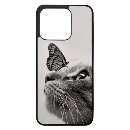 Cica és Pillangó - macskás Xiaomi Mi 13 tok
