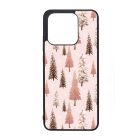 Rózsaszín karácsonyi fenyőfa mintás Xiaomi Mi 13 tok