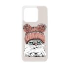 Cuki sapkás cica Xiaomi Mi 13 tok