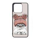 Cuki sapkás cica Xiaomi Mi 13 tok