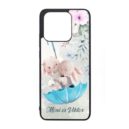 Neves cukisagok kollekcio Esernyos nyuszi szerelem Xiaomi Mi 13 tok