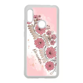 Kérd a neveddel - RoseGold Matyó magyar mintás hungarian folk Xiaomi átlátszó tok