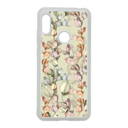 Vintage Ősz virág mintás Xiaomi átlátszó tok