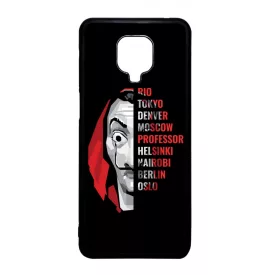 Mask - the Names - A Nagy Pénzrablás - la casa de papel Xiaomi fekete tok