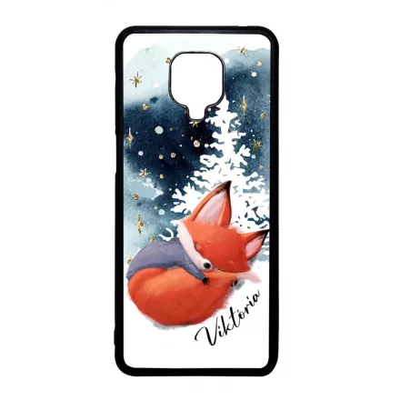 Tündéri róka - Téli mintás Xiaomi tok