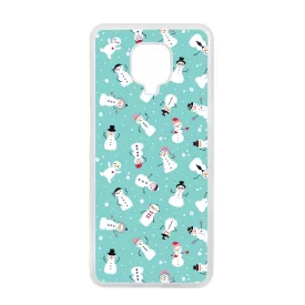 Cuki hóember mintás - Téli mintás Xiaomi tok