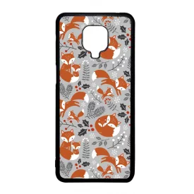 Szépséges téli róka mintás Xiaomi tok