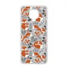 Szépséges téli róka mintás Xiaomi tok