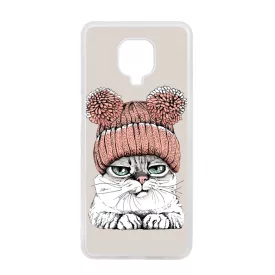 Cuki sapkás cica Xiaomi tok