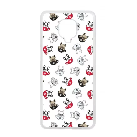 Cuki kávé és kutya mintás Xiaomi tok