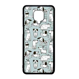 Türkiz aranyos rajzolt kutya mintás Xiaomi tok