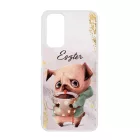 Kérd a neveddel - Kávés kutyus szilikon Xiaomi tok