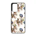 Különleges absztrakt kék virágzás  szilikon Xiaomi tok tok