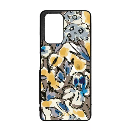 Művészi kék virágzás  szilikon Xiaomi tok tok