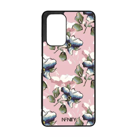 Rózsaszín tavaszi virágok  szilikon Xiaomi tok tok