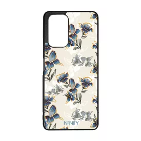 Kék és arany tavaszi virágzás Art  szilikon Xiaomi tok tok