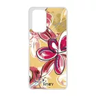 Absztrakt pink virágos Art  szilikon Xiaomi tok tok