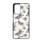 Művészi kék piros virágok  szilikon Xiaomi tok tok