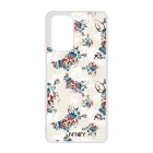 Művészi kék piros virágok  szilikon Xiaomi tok tok