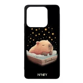 Névvel kérhető - Aranyos szundizó capybara Xiaomi szilikon tok