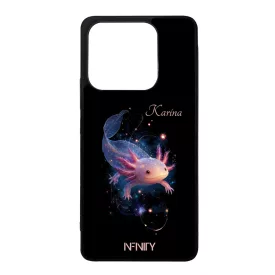Névvel kérhető - Szépséges Axolotl Xiaomi szilikon tok