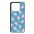 Vidám kék virágos Axolotl Xiaomi szilikon tok