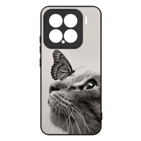 Cica és Pillangó - macskás Xiaomi Mi 15 tok