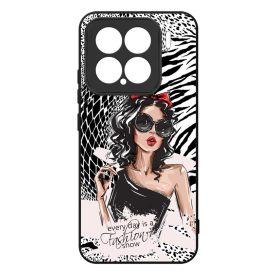 Fashion Show Girl Wild Beauty Csajos Allat mintas Xiaomi Mi 15 tok