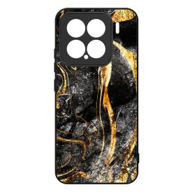 Luxury Golden Black marvanyos marvany mintas Xiaomi Mi 15 tok