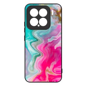 Pink gold Mixed Inks arany mintas marvanyos Xiaomi Mi 15 tok