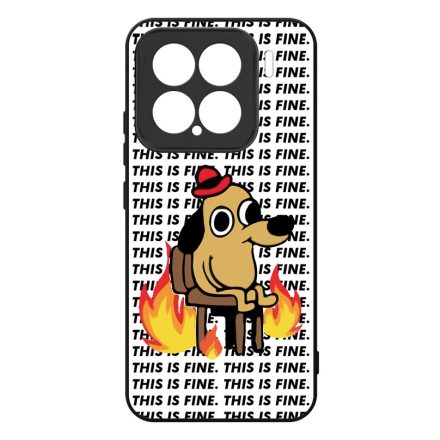 This is fine DOG kutyas meme Xiaomi Mi 15 tok