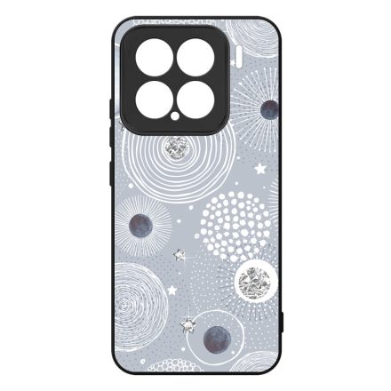 Gyönyörűséges Ezüstös téli mintás Xiaomi Mi 15 tok