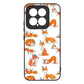 Rajzolt Róka mintás Xiaomi Mi 15 tok
