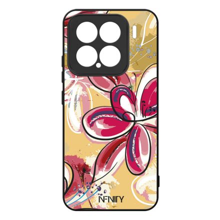 Absztrakt pink virágos Art Xiaomi Mi 15 tok