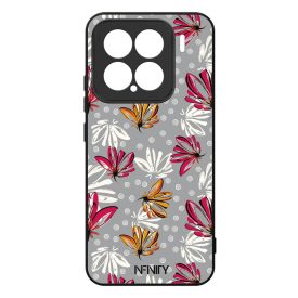 Különleges szürke virágos Art Xiaomi Mi 15 tok