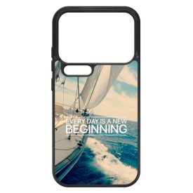 Minden nap egy új kezdet vitorlás tenger nyár Xiaomi Mi 17 Pro tok