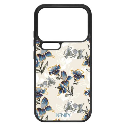 Kék és arany tavaszi virágzás Art Xiaomi Mi 17 Pro tok