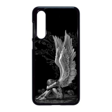 angyal angyalos fekete bukott Xiaomi Mi 9 SE fekete tok