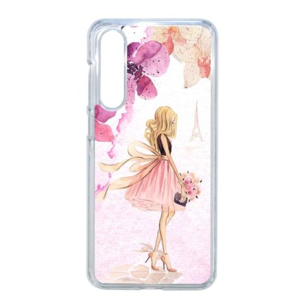 virágos fashion menyasszony párizs paris eiffel torony tavaszi Xiaomi Mi 9 SE átlátszó tok