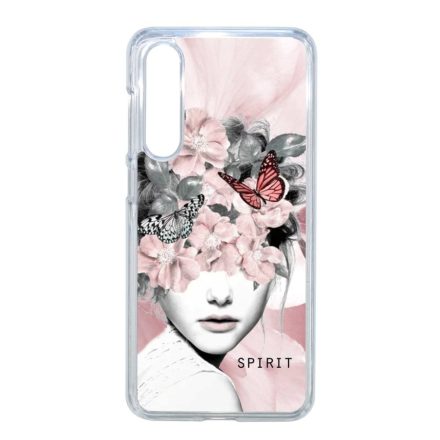 Spirit woman art tavaszi viragos ajándék nőknek valentin napra Xiaomi Mi 9 SE átlátszó tok