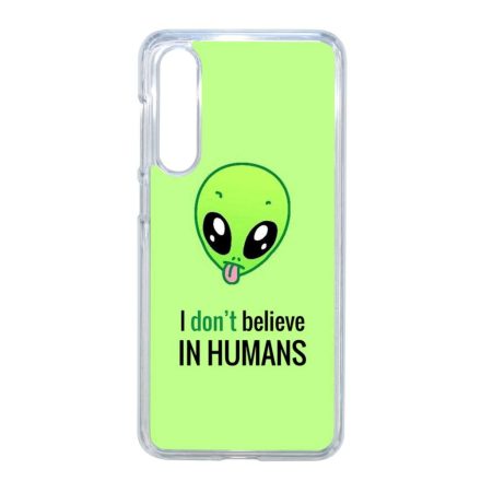 I don't believe in Humans ufo földönkívüli Xiaomi Mi 9 SE átlátszó tok