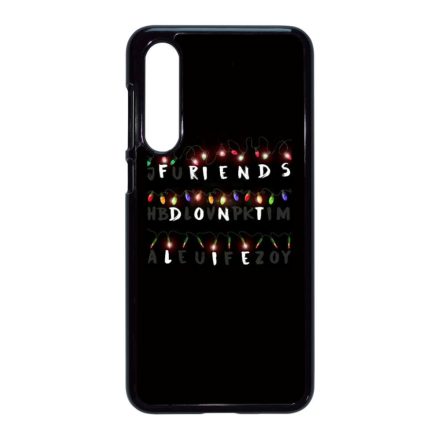 Friends dont lie - stranger things Xiaomi Mi 9 SE fekete tok